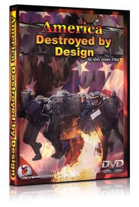 Front cover of America Destroyed By Design DVD