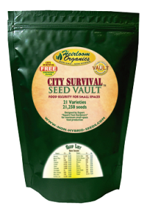 Bag from the City Survival Seed Vault Container