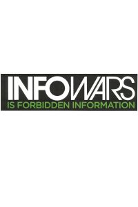 Infowars is Forbidden Information Sticker