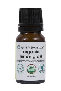 Organic Lemongrass Essential Oil By Emric's Essentials