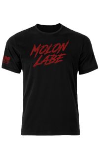 Molon Labe Blood Stroke T-Shirt
