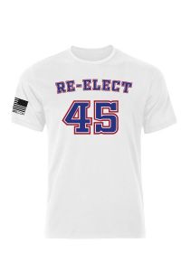 Front View of Re-Elect 45 T-Shirt