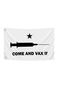 Come and Vax It Flag