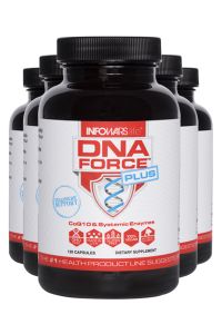 5 Bottles Of Infowars Life DNA Force Plus